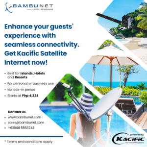 Kacific Bambunet Satellite Internet In The Philippines VSAT