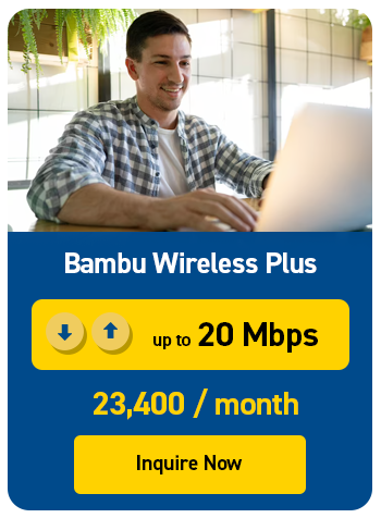 Bambunet Fixed Wireless Internet In The Philippines